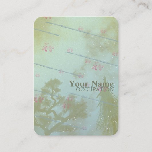 Bloedthema - Visitekaartje (Voorkant)