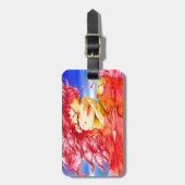 Bloedtranen Bagagelabel (Voorkant verticaal)