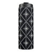 Bloedtropische patroon thermosbeker (Voorkant)