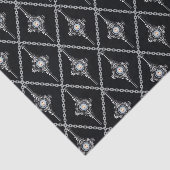 Bloedtropische patroon tissuepapier (Detail)