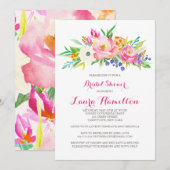 Bloedtuin | Bridal Shower-uitnodiging Kaart (Voorkant / Achterkant)