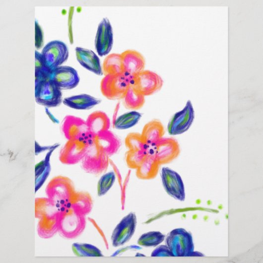 Bloedtuin Briefhoofd (Achterkant)