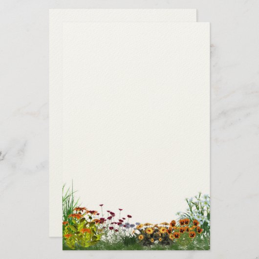 Bloedtuin Briefpapier (Voorkant / Achterkant)