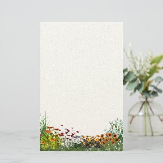 Bloedtuin Briefpapier (Staand voorkant)