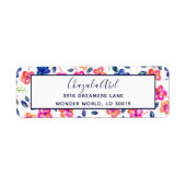 Bloedtuin Etiket (Voorkant)