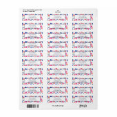 Bloedtuin Etiket (Full Sheet)