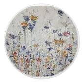 Bloedtuin Keramische Knop (Voorkant)