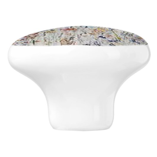 Bloedtuin Keramische Knop (Zijkant)