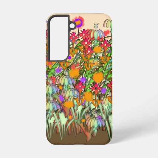Bloedtuin Samsung Galaxy Hoesje (Achterkant)