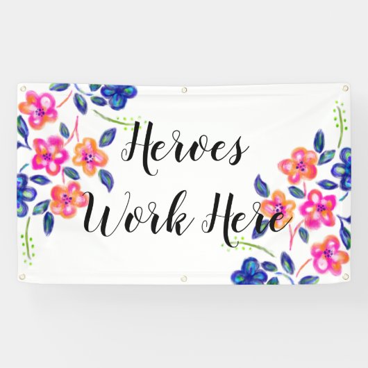 Bloedtuin Spandoek (Horizontaal)