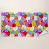 Bloedtuin Strandlaken (Voorkant)