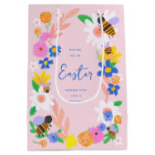 Bloedtuinbijen Pasen Medium Cadeauzakje (Achterkant)