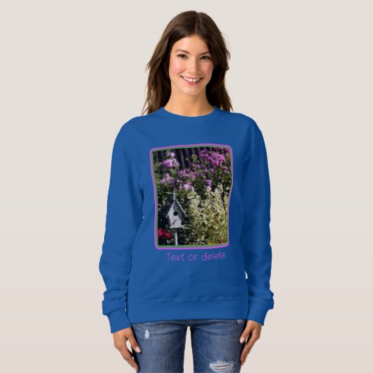 Bloedtuinschilderwerk op maat trui (Voorkant volledig)