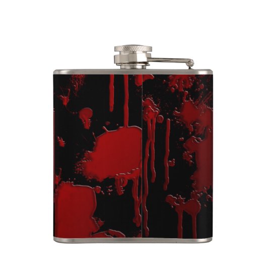 bloedtype heupfles (Achterkant)