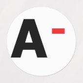 BLOEDTYPEN LABELS (Design 2)