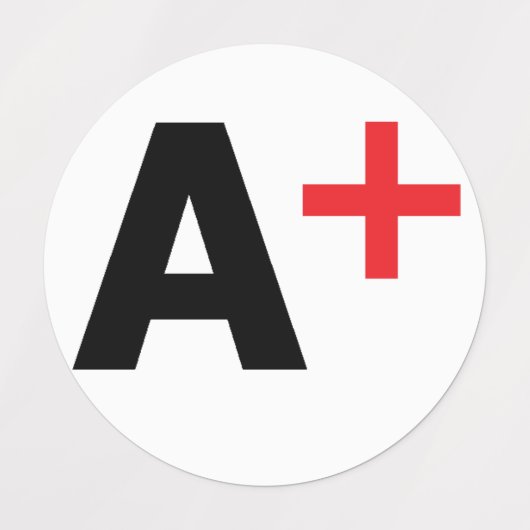 BLOEDTYPEN LABELS (Design 1)