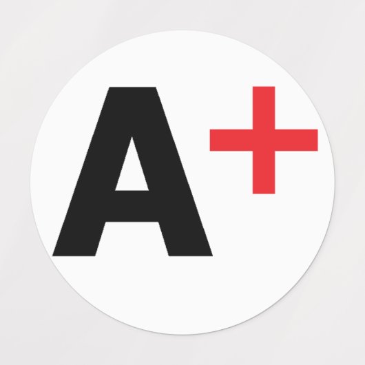 BLOEDTYPEN LABELS (Design 1)