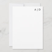 Bloedtypografie De nacht voor het repetitief eten Kaart (Achterkant)