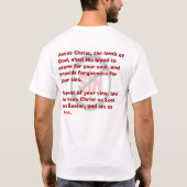 Bloeduitscheiding T-shirt (Achterkant)