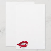 Bloeduitval Briefpapier (Voorkant / Achterkant)