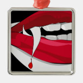 Bloeduitval Metalen Ornament (Voorkant)