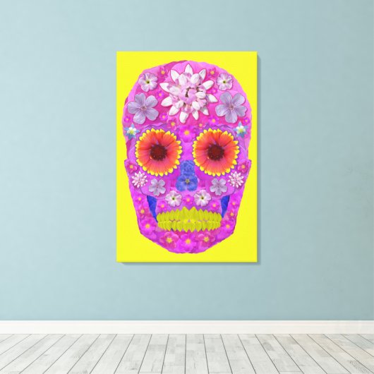 Bloedvat 2 canvas afdruk (Insitu (Houten vloer))