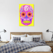 Bloedvat 2 canvas afdruk (Insitu (Slaapkamer))