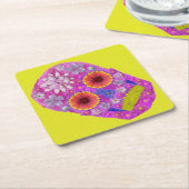 Bloedvat 2 kartonnen onderzetters (Schuin)