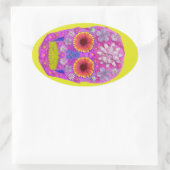 Bloedvat 2 ovale sticker (Tas)