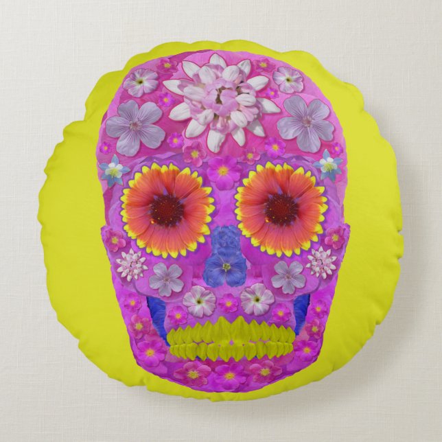 Bloedvat 2 rond kussen (Voorkant)