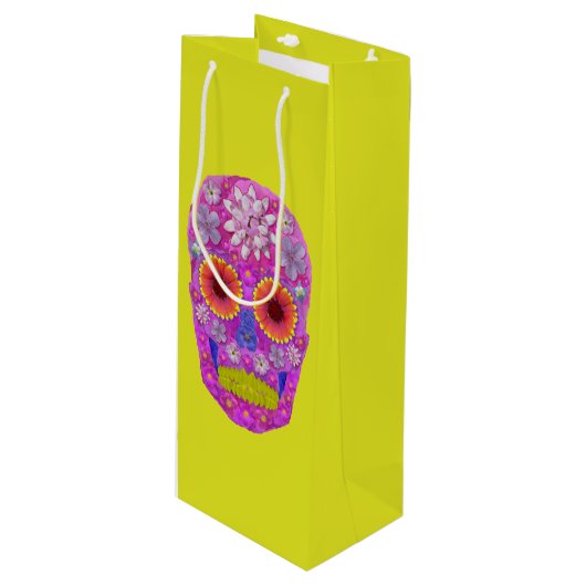 Bloedvat 2 wijn cadeautas (Voorkant Gekanteld)