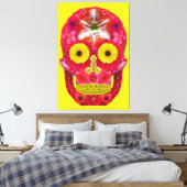 Bloedvat 6 canvas afdruk (Insitu (Slaapkamer))