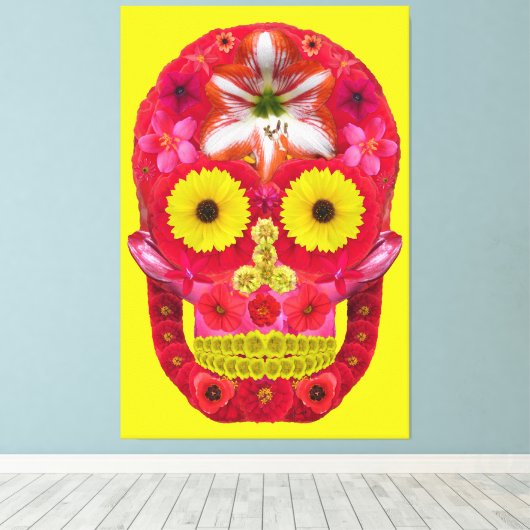 Bloedvat 6 canvas afdruk (Insitu (Houten vloer))