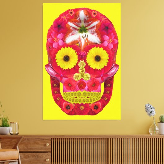 Bloedvat 6 canvas afdruk (Insitu (Woonkamer))