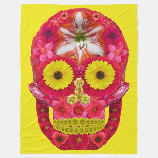 Bloedvat 6 fleece deken (Voorkant)