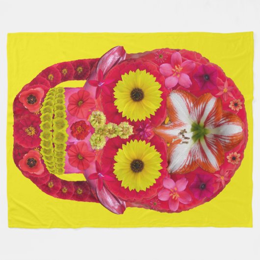 Bloedvat 6 fleece deken (Voorkant (Horizontaal))