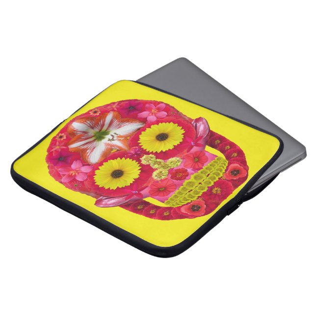 Bloedvat 6 laptop sleeve (Voorkant top)