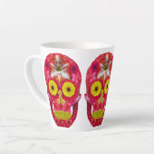 Bloedvat 6 latte mok (Linkerhoek)