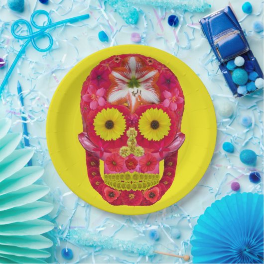 Bloedvat 6 papieren bordje (Feest)