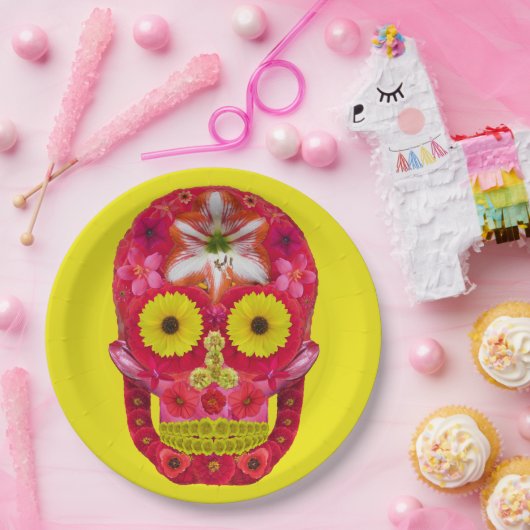 Bloedvat 6 papieren bordje (Feest)