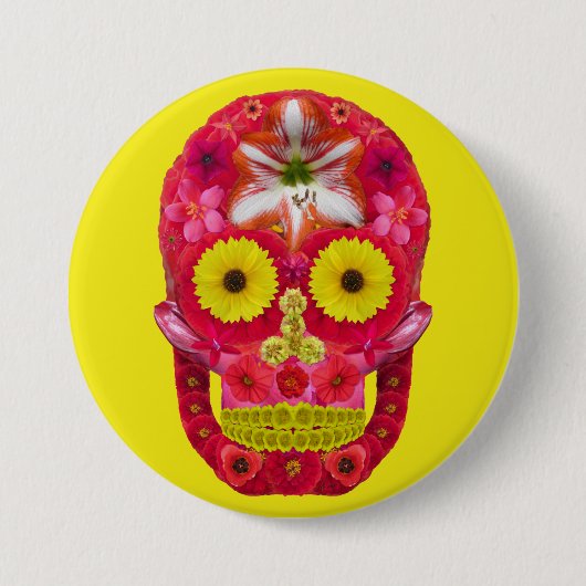 Bloedvat 6 ronde button 7,6 cm (Voorkant)