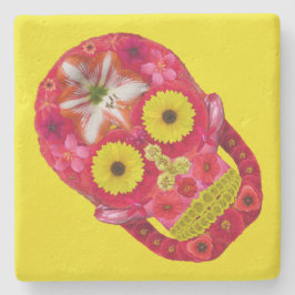 Bloedvat 6 stenen onderzetter