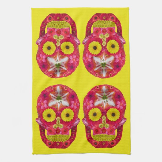 Bloedvat 6 theedoek (Verticaal)