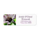 Bloedvat Adresetiketten Daisy Etiket (Voorkant)