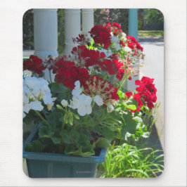 Bloedvat Geraniums - Martha's wijnwerf Muismat