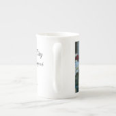 Bloedvat Geraniums - Martha's wijnwerf Porselein Kop (Achterkant)