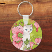 Bloedvat kattervliesmagneet sleutelhanger (Voorkant)