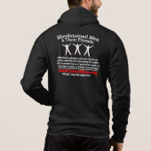 Bloedvat Mannen Non-profitorganisatie Hoodie (Achterkant)