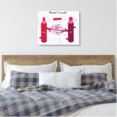 Bloedvataanstekers Veindediagram Canvas Afdruk (Insitu (Slaapkamer))
