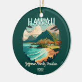 Bloedvataanvaring  Retro Ormenoping Keramisch Ornament (Links)